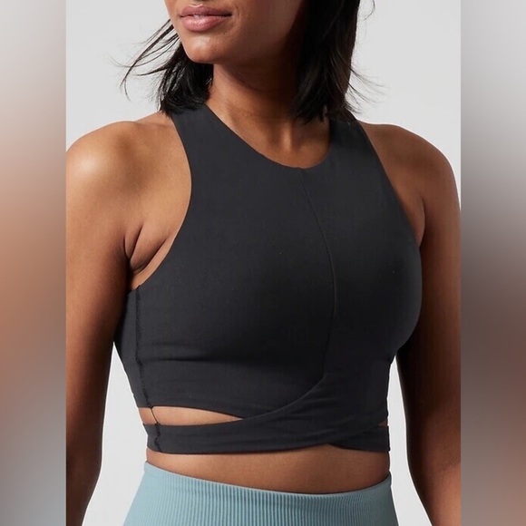 Athleta Conscious Cut Out Crop Tank size 2X - Picture 1 of 7